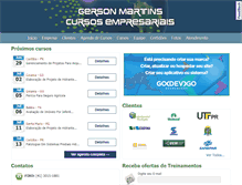 Tablet Screenshot of gersoncursos.com.br